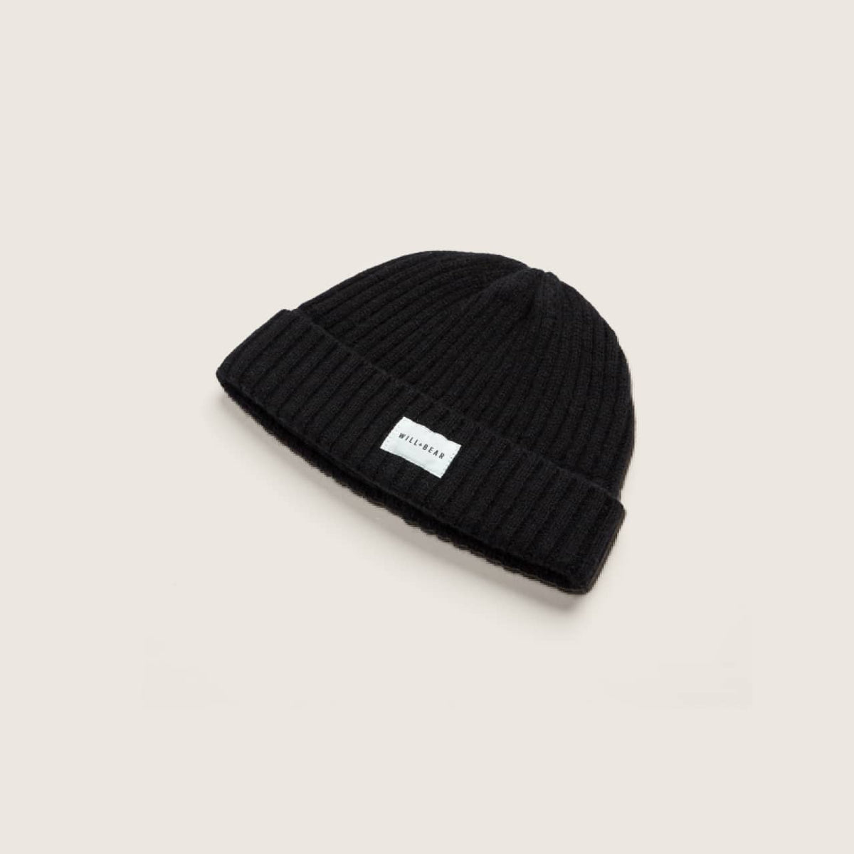 Will &amp; Bear Levi Black winter beanie