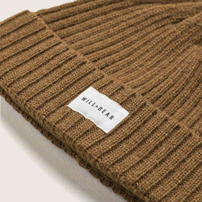 Levi Olive Brown - logo banner detail