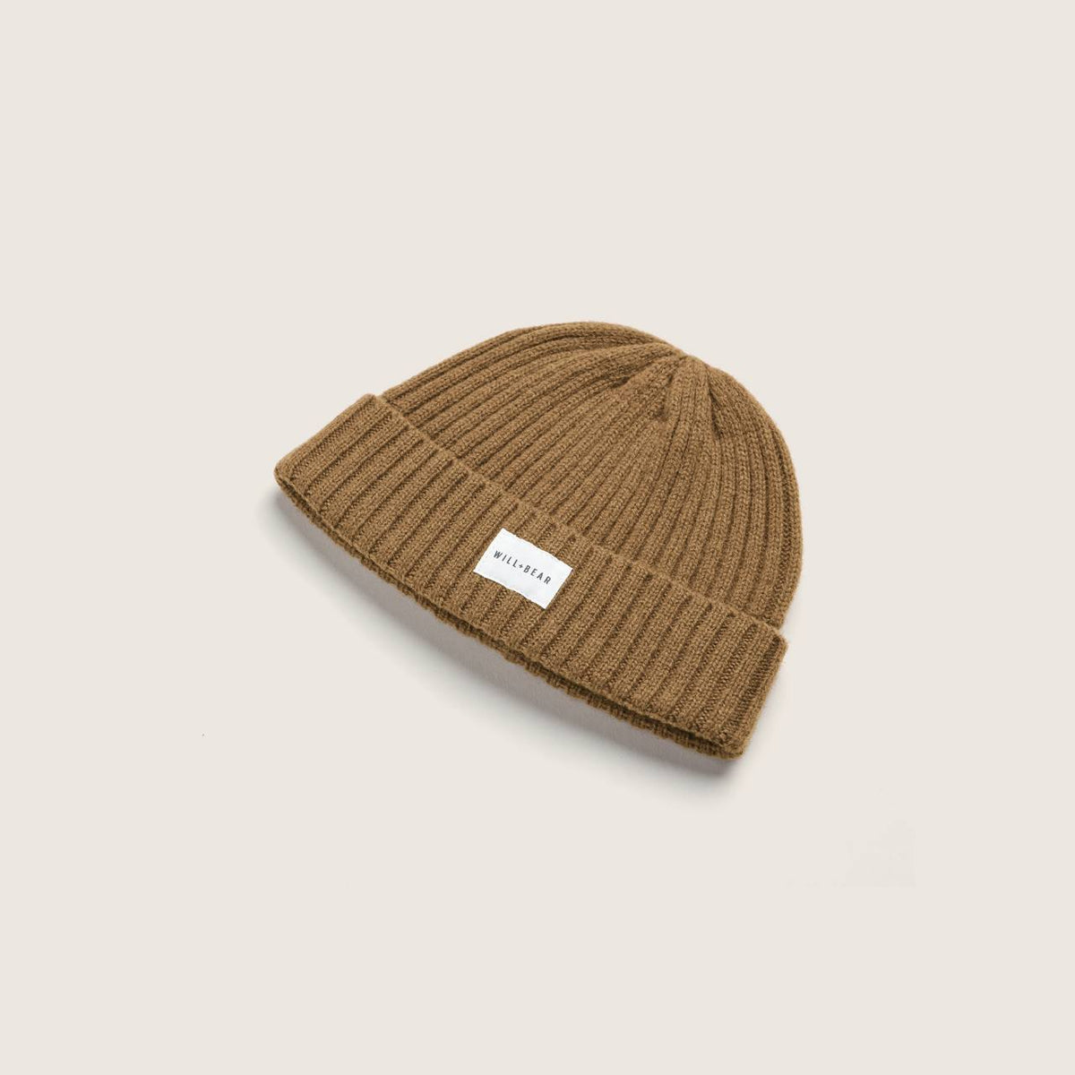 Will &amp; Bear Levi Olive Brown winter beanie