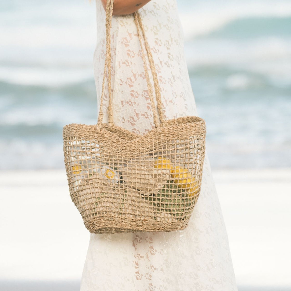 Will &amp; Bear Otis Straw | Beach Tote Bag - 9