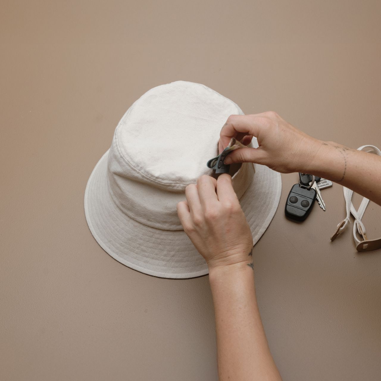 Will &amp; Bear Billie Removable String Bucket Hat
