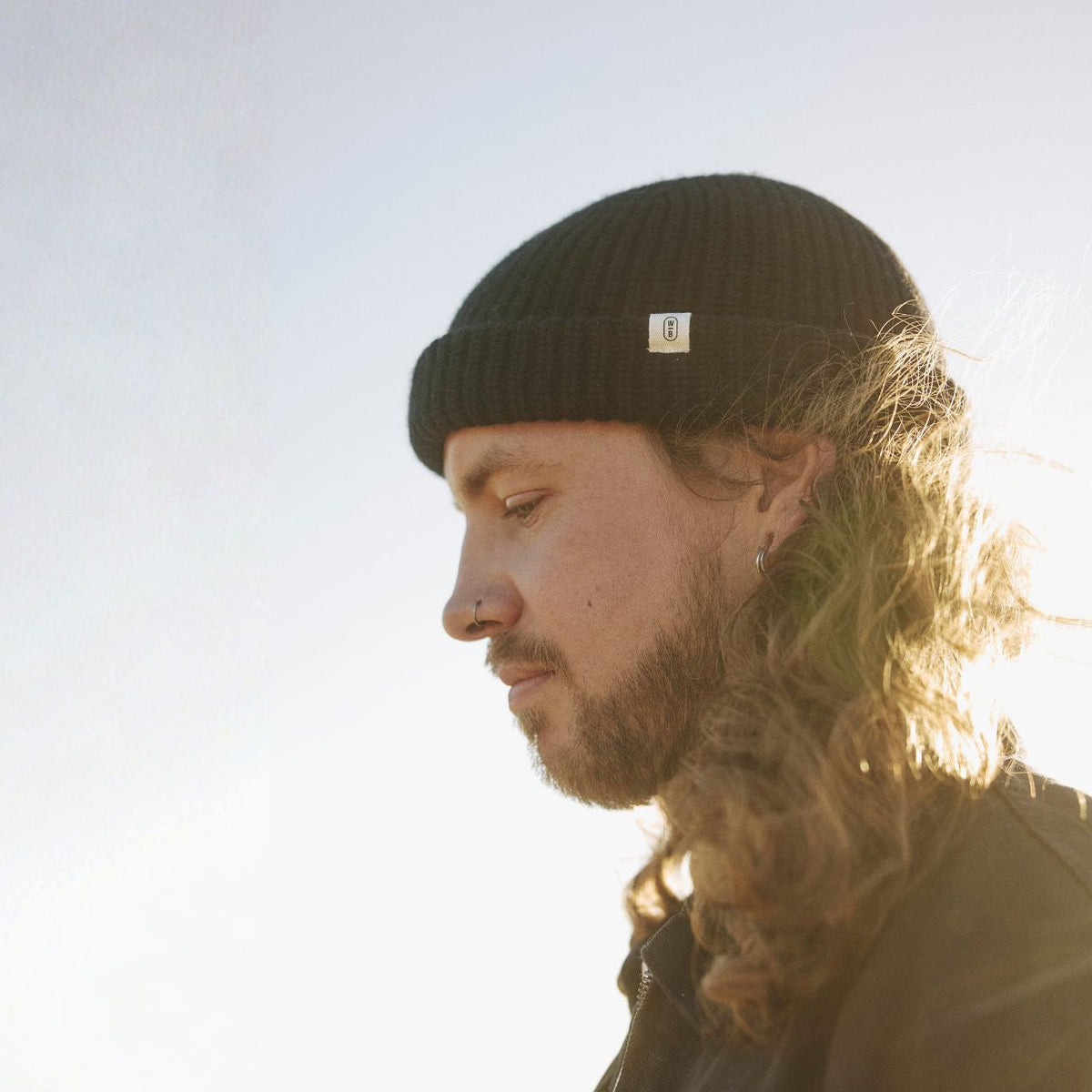 Will &amp; Bear Toby Fisherman Beanie - Black