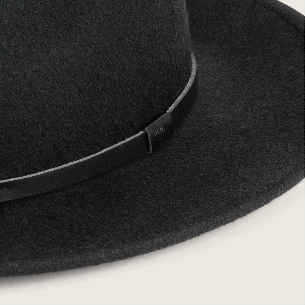 Will &amp; Bear William Crushable Travel Hat - Black Detail
