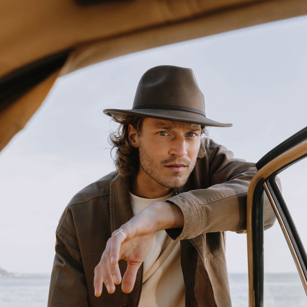 Will &amp; Bear William Crushable Travel Hat - Brown