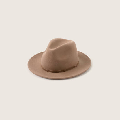 Will &amp; Bear William Crushable Travel Hat - Oak Brown Front