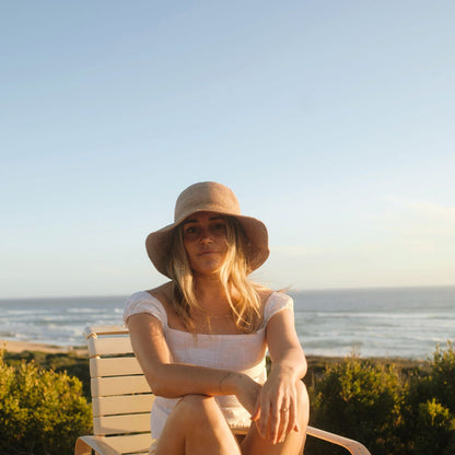 Will &amp; Bear Sunny Crushable Straw Bucket Hat