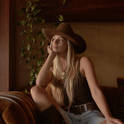 Will &amp; Bear Buck Felt Cowboy Hat