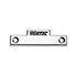 Wintec Cantle Name Plate - 2