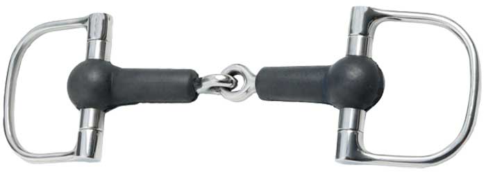 Zilco Rubber Jointed Mouth Dee Bit