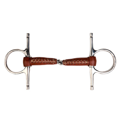 Metalab Leather Full Cheek Snaffle Pinchless 125mm