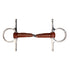 Metalab Leather Full Cheek Snaffle Pinchless 125mm