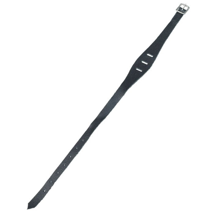 Zilco Leather Tongue Tie Black