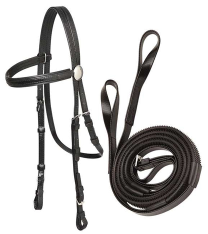 Zilco Race Bridle &amp; Loop End Reins