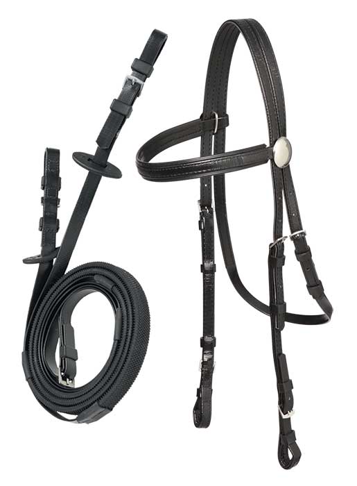 Zilco Race Bridle &amp; Buckle Reins