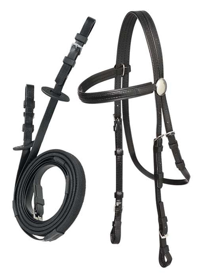 Zilco Race Bridle &amp; Buckle Reins