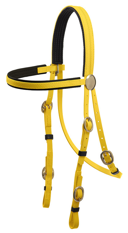 Zilco Brass Buckle Race Bridle