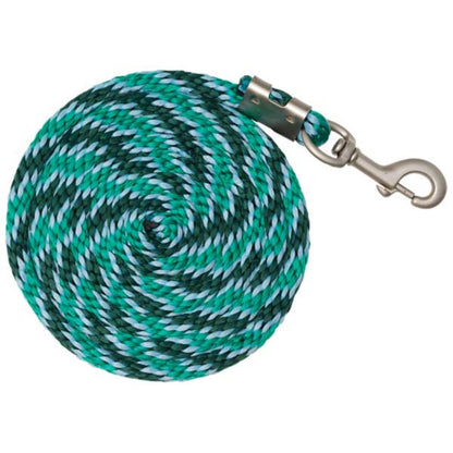 Zilco Braided Nylon Lead Nickel Snap / Green/Green/Light Blue