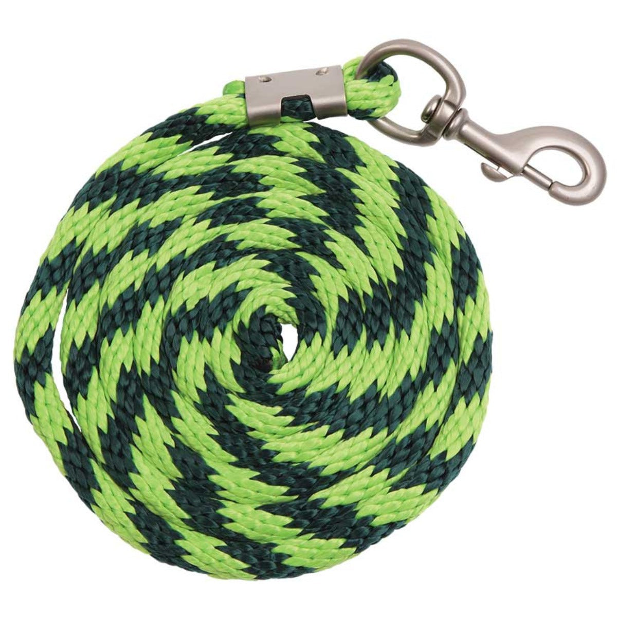 Zilco Braided PP Lead Lime/Dark Green