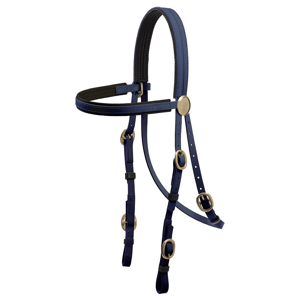 Zilco Brass Buckle Race Bridle - 2