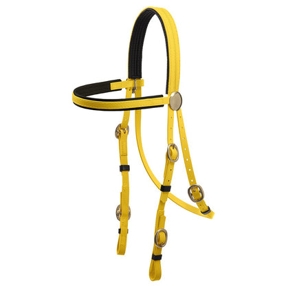 Zilco Brass Buckle Race Bridle - 3