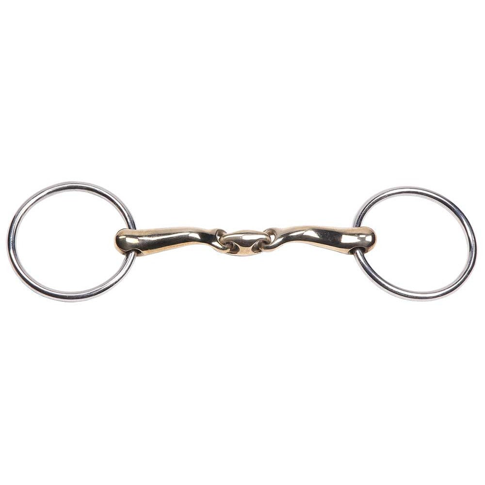 Zilco Curved Gold Training Snaffle