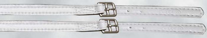 Zilco Patent Stirrup Straps - White