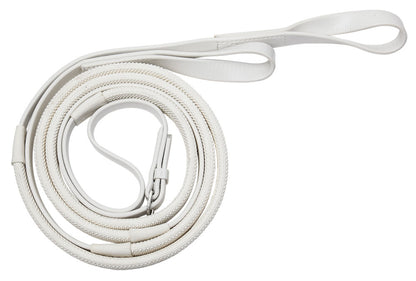 Zilco PN Race Reins Loop End / White
