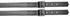 Zilco PN Stock Stirrup Straps - Black