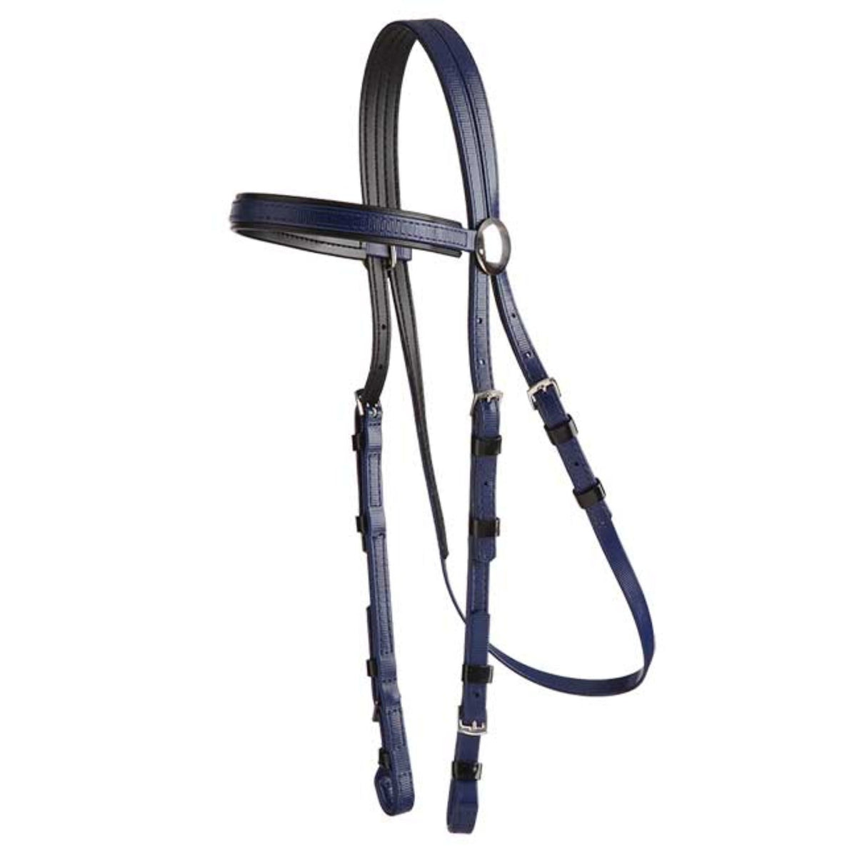 Zilco Race Bridle Black Trim / Navy