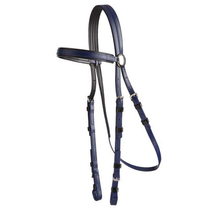 Zilco Race Bridle Black Trim / Navy