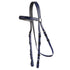 Zilco Race Bridle Black Trim / Navy