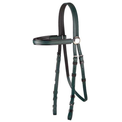 Zilco Race Bridle Black Trim / Dark Green