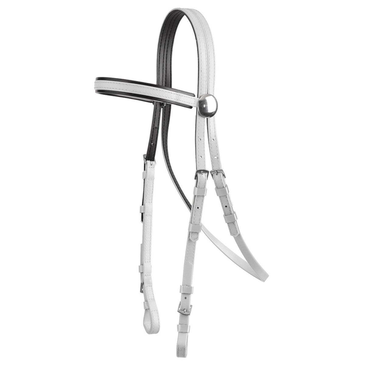 Zilco Race Bridle Black Trim / White