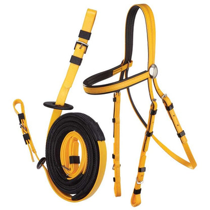 Zilco Race Bridle &amp; Buckle Reins - 4