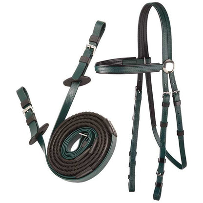 Zilco Race Bridle &amp; Buckle Reins - 5