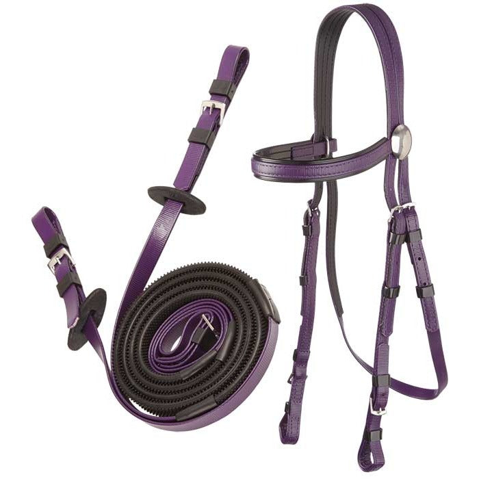 Zilco Race Bridle &amp; Buckle Reins - 6
