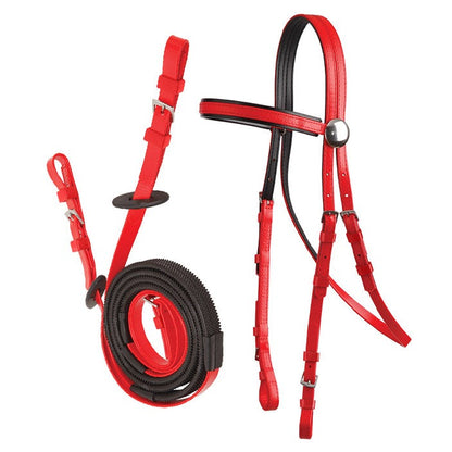 Zilco Race Bridle &amp; Buckle Reins - 7