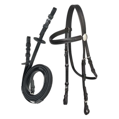 Zilco Race Bridle &amp; Buckle Reins