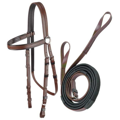 Zilco Race Bridle &amp; Loop End Reins - 4