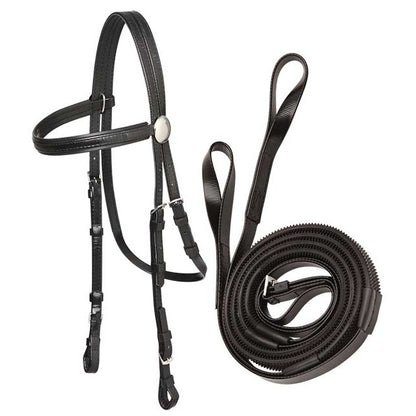 Zilco Race Bridle &amp; Loop End Reins
