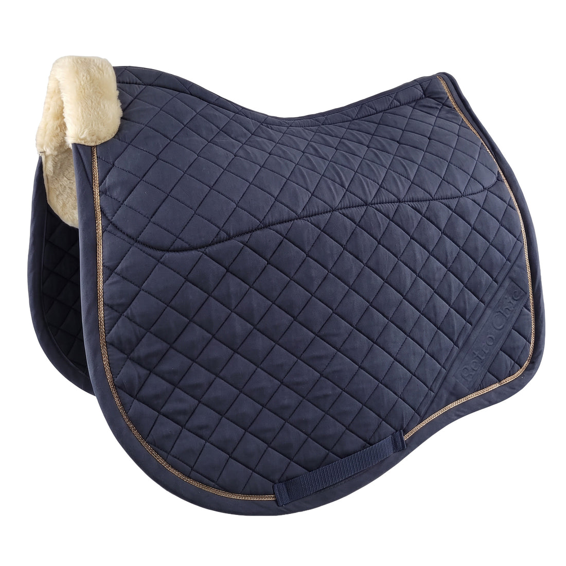 Zilco Retro Chic Dressage Saddlecloth - Navy