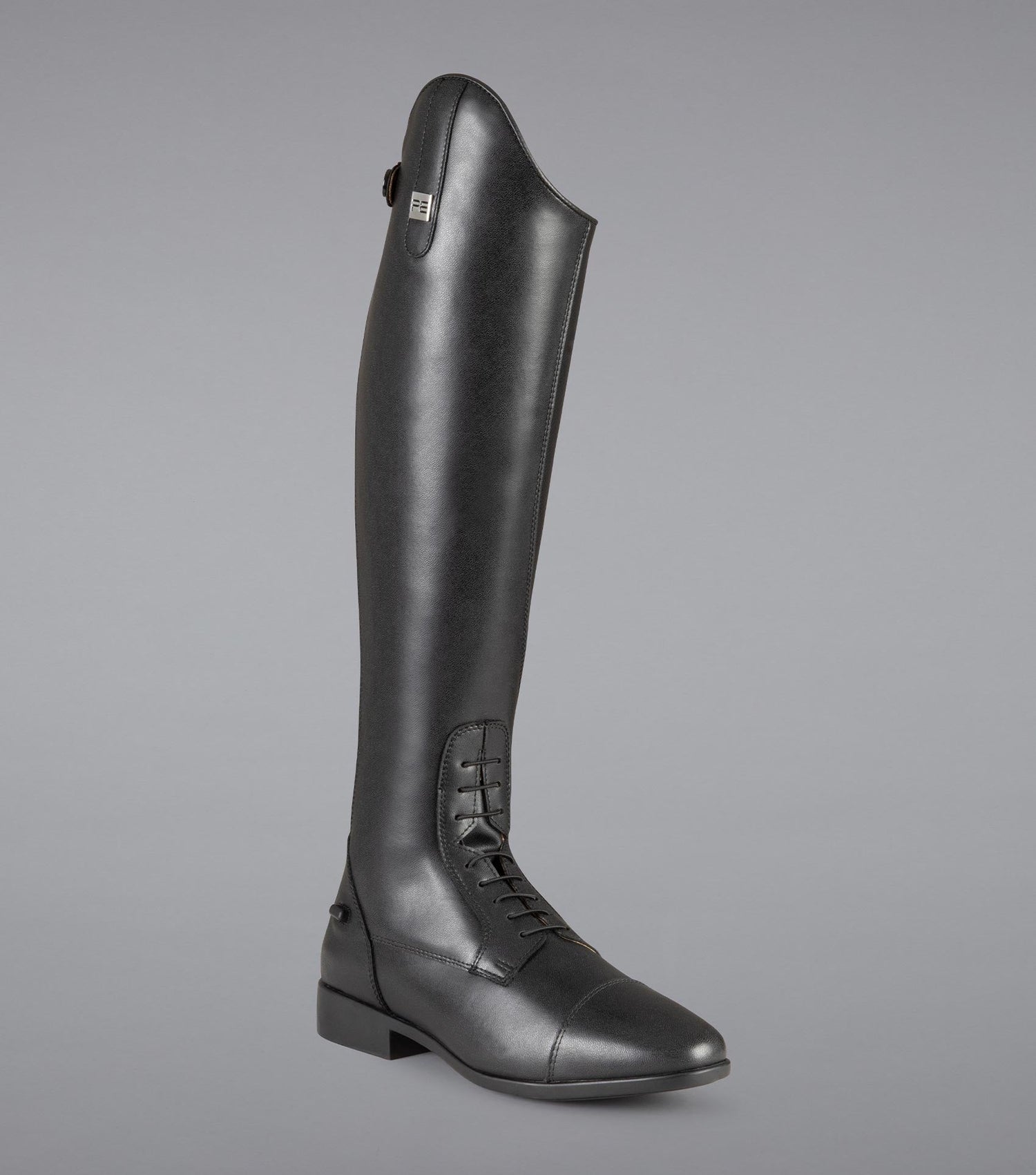 Description:Anima Ladies Synthetic Field Tall Riding Boot_Colour:Black_Position:1