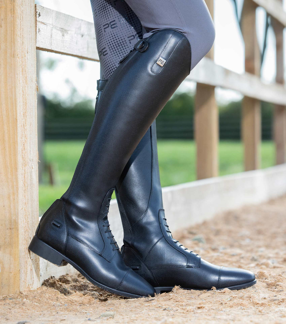 PE Anima Ladies Synthetic Field Tall Riding Boot