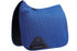 Description:Close Contact Cotton Dressage Saddle Pad_Colour:Royal Blue_Position:1