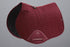 Description:Close Contact Cotton GP/Jump Saddle Pad_Colour:Burgundy_Position:1