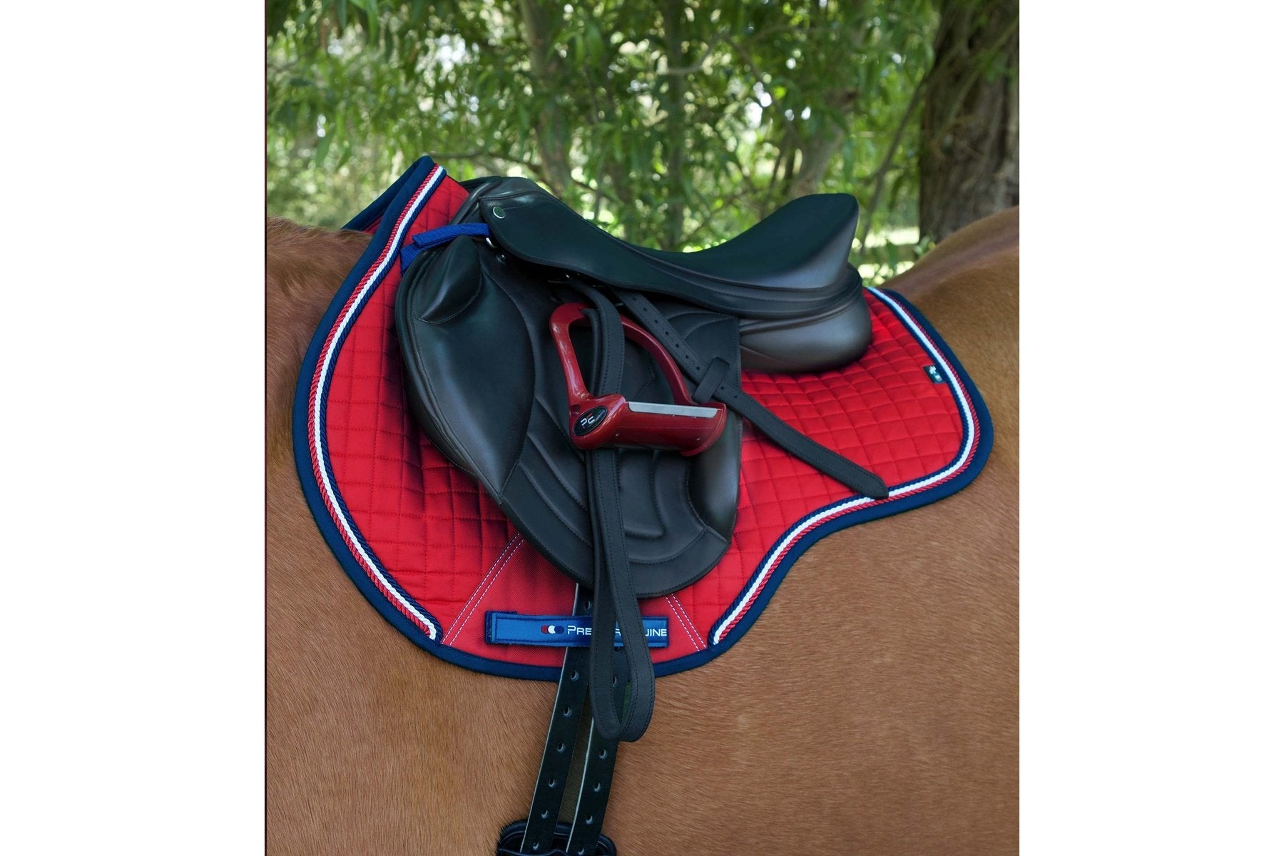 Premier Equine Close Contact European Cotton Saddle Pad - GP/Jump Square