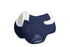 Description:Close Contact Merino Wool European Saddle Pad - GP/Jump Square_Colour:Navy/Natural Wool_Position:1