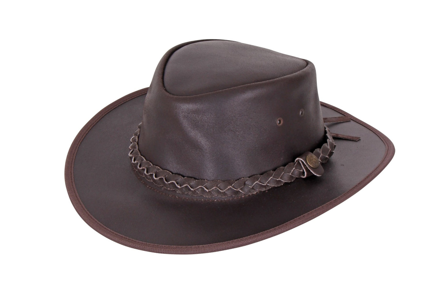Double Hill Wyoming Leather Hat
