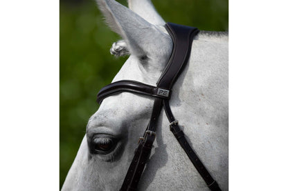 Premier Equine Rizzo Anatomic Snaffle Bridle with Flash