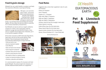 EquiPets DEHealth Diatomaceous Earth Supplement